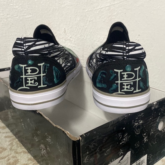 Ed Hardy Snake Button up Shirt Size XXL &🟢skull cap+slip-in’s Sz13 - Picture 11 of 17